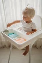 hibibo one: der spieltisch für den ikea hochstuhl - hibibo