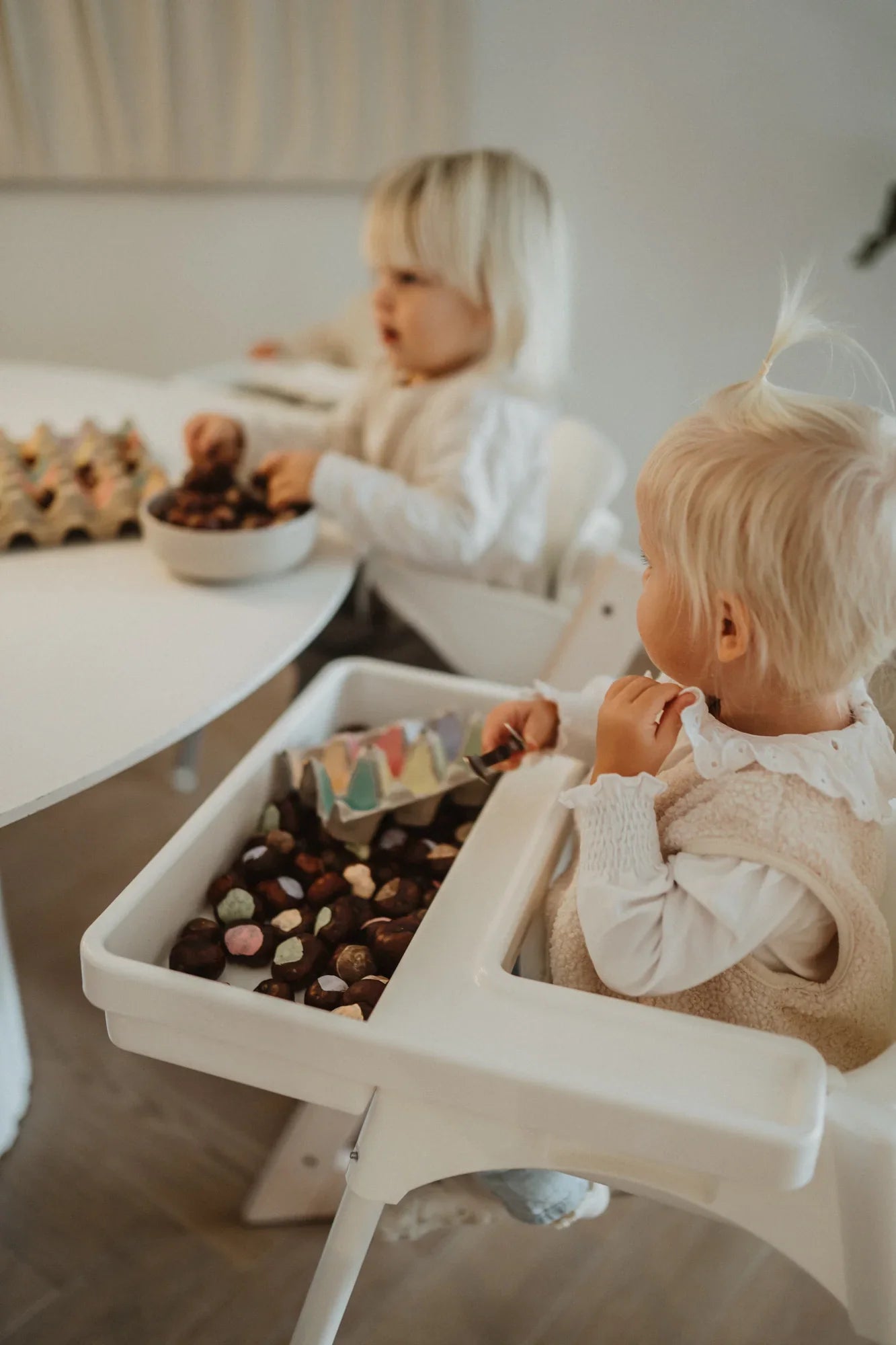 hibibo one: der spieltisch für den ikea hochstuhl - hibibo